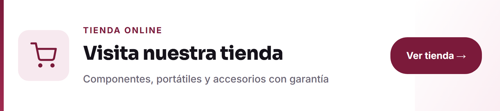 Banner tienda online
